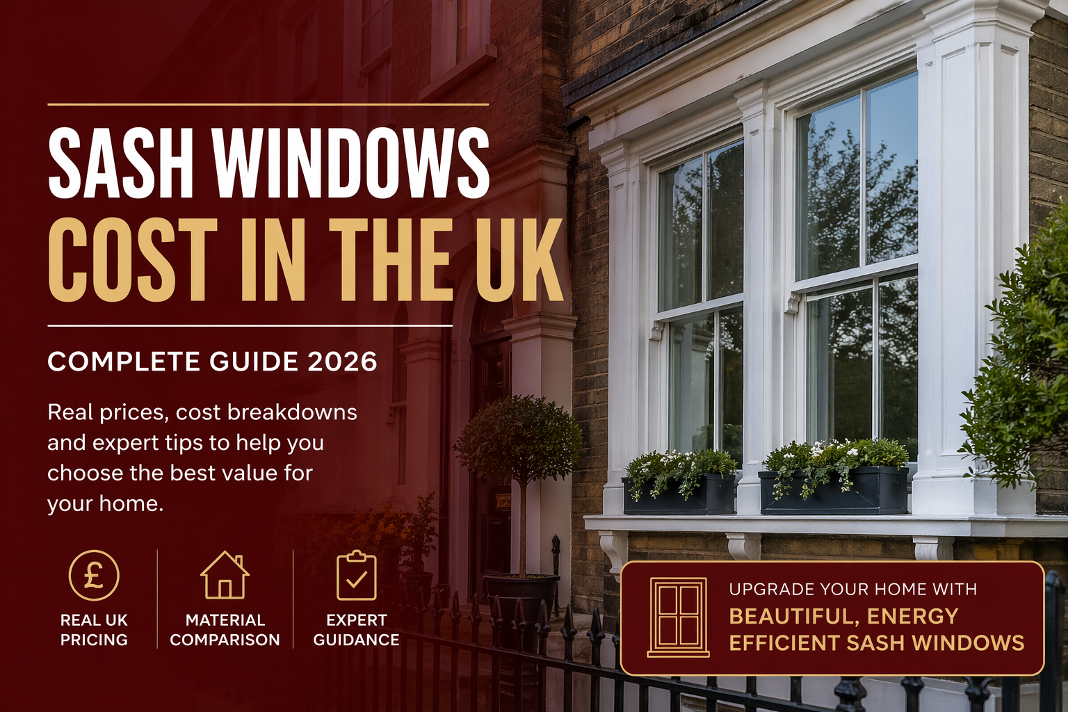sash windows cost guide