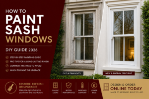 how to paint sash windows